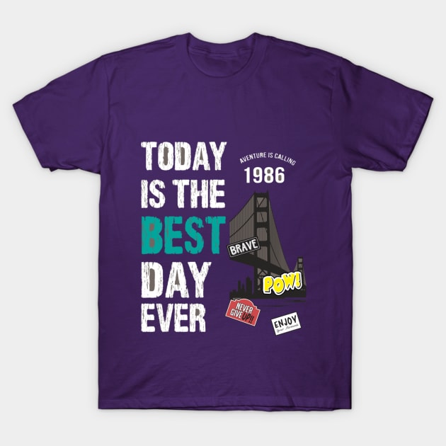 Today is the best day T-Shirt by FunnyHedgehog